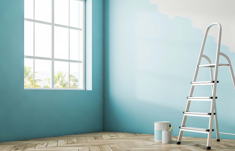 Renew the Walls with Paint or Wallpaper