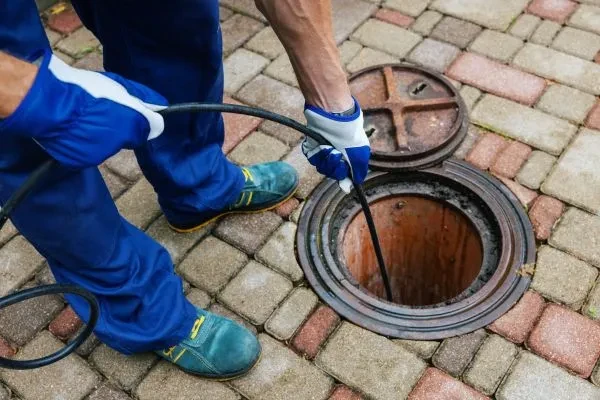 fixing clogged sewer problems,